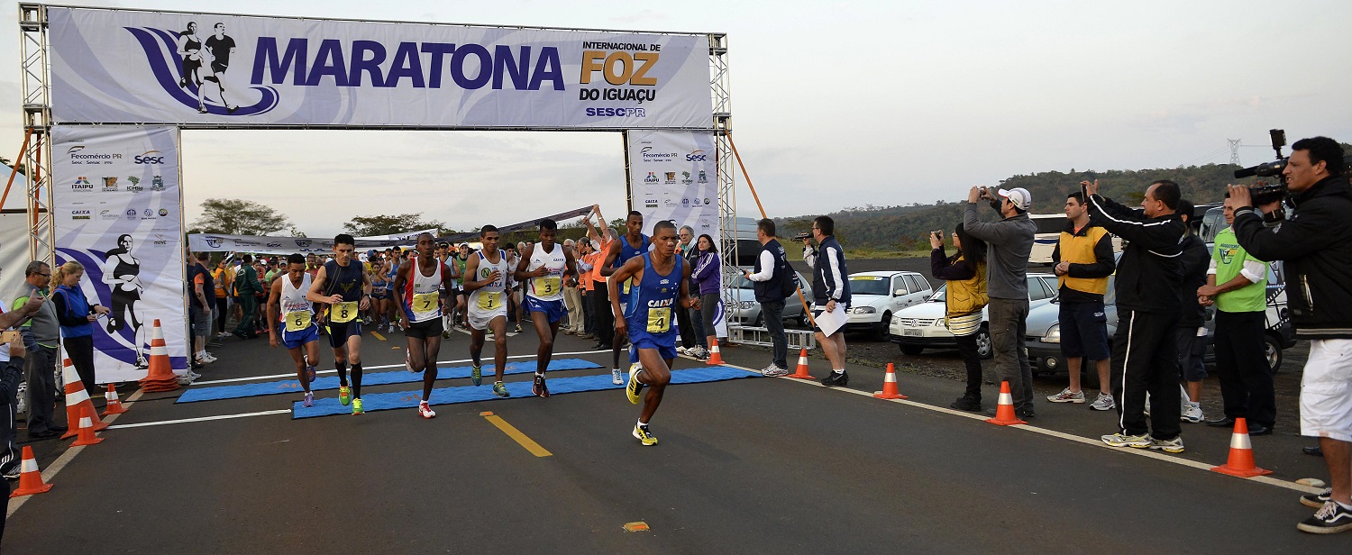 Maratona Internacional de Foz do Iguaçu Sesc PR bate recorde de