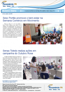 Boletim Diário | Fecomércio