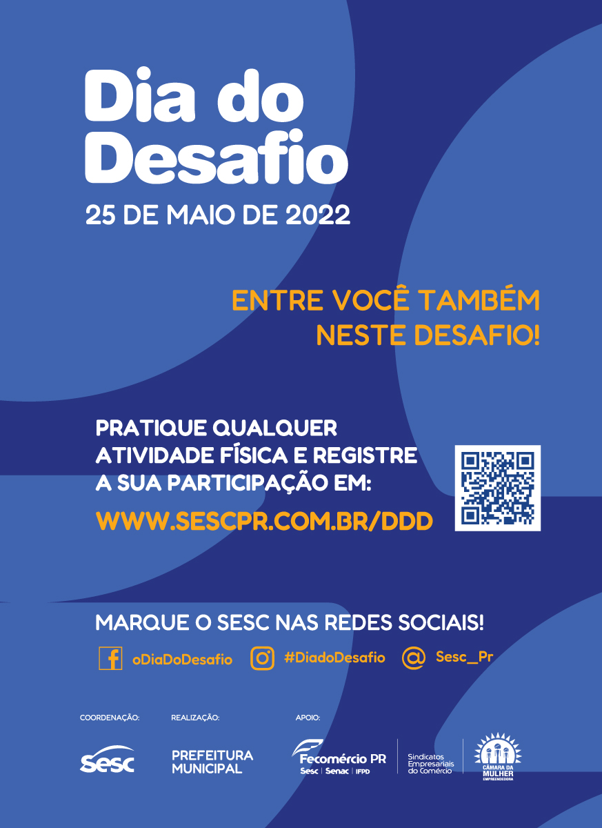 Sesc Paraná lança Dia do Desafio em Curitiba PR